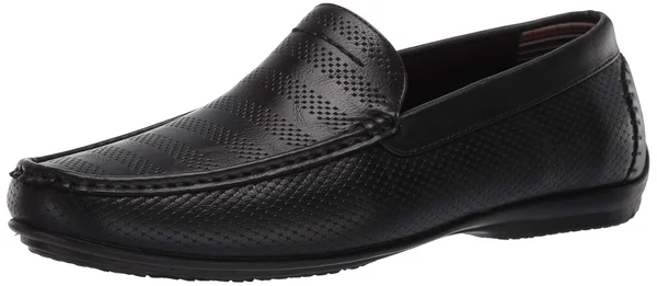 Men's Stacy Adams Cirrus Moc Toe Slip On - Size: 10.5, Black