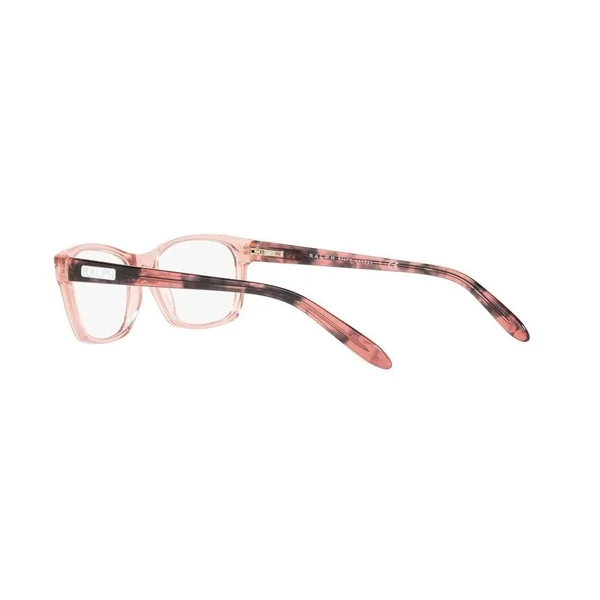 Ralph RA7039 Eyeglasses 5853 Shiny Transparent Pink