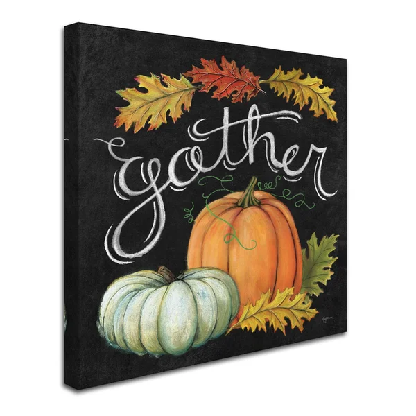 Trademark Fine Art Wap01607-C3535Gg Mary Urban 'Autumn Harvest III Squ
