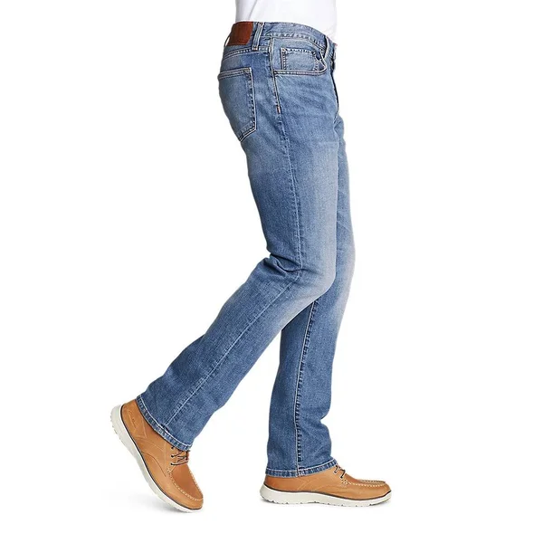 Eddie Bauer Men's Flex Jeans - Straight Fit - Blue - 42/34