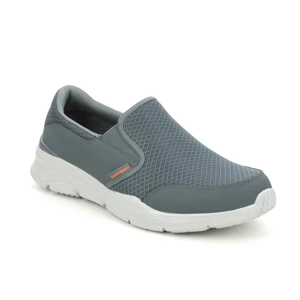 Skechers Persisting Relaxed Fit Charcoal Grey Mens Trainers 232017 in Size 9