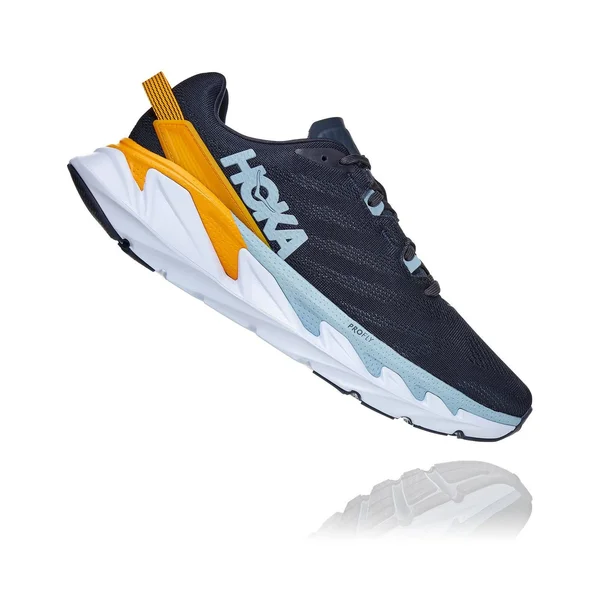 Hoka Men's Elevon 2 Ombre Blue, Saffron, 7, M
