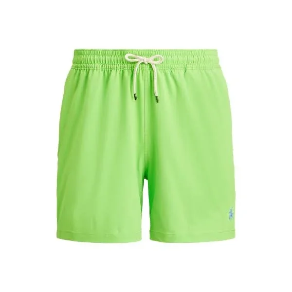 Ralph Lauren Men's 5.75-Inch Traveler Classic Swim Trunk - Size M in Kiwi Lime