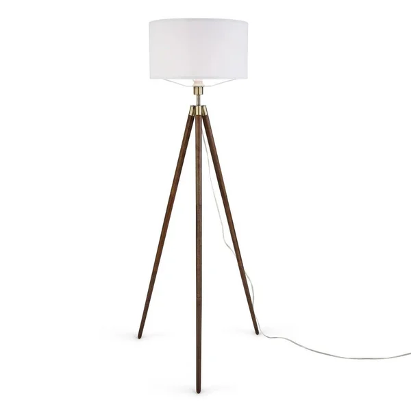 Light Society Celeste 61.5 in. White Tripod Floor Lamp