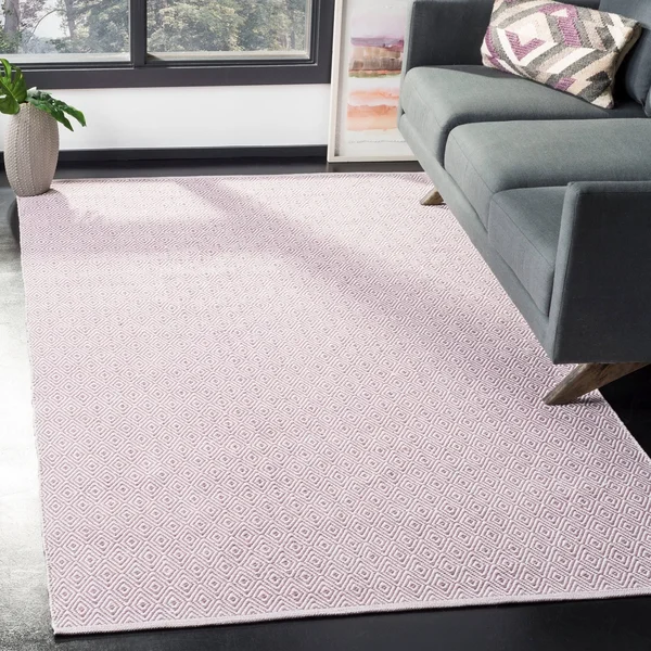 Safavieh Montauk MTK515G 9& x 12& Ivory - Purple Rug