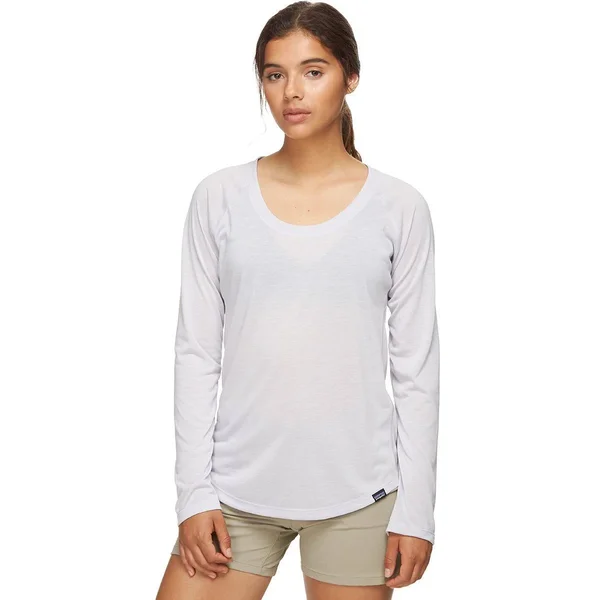 Patagonia Women's Capilene Cool Trail Long-Sleeve Shirt Purple S