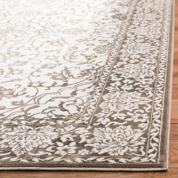 Safavieh Noble 2&7x22 x 4& Rug in Dark Blue and Ivory