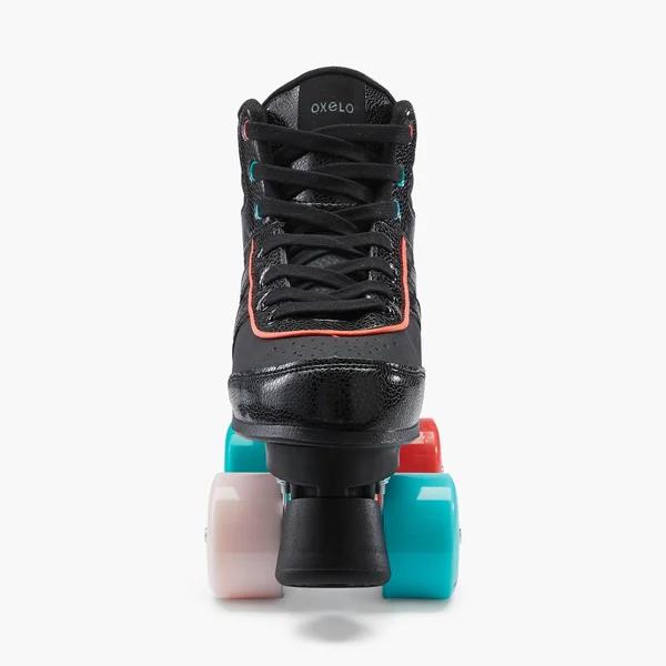 Oxelo Kid's 100 - Roller Skates in Black, Size 12.5C
