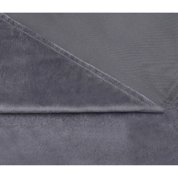 London Fog Weighted Blanket - Grey, 15 lbs