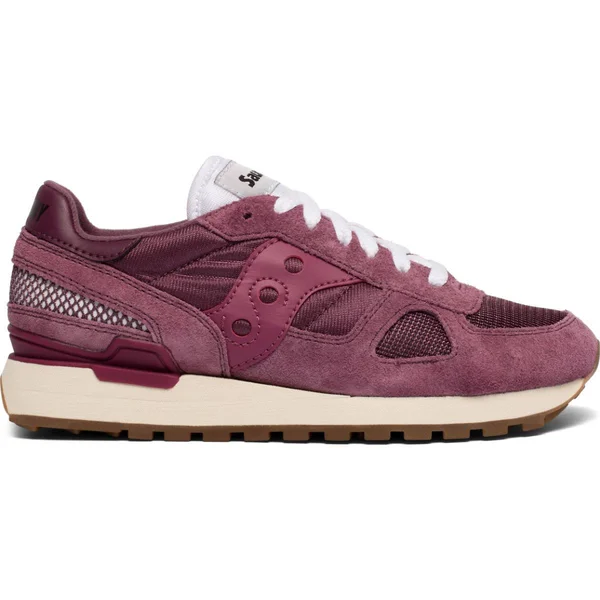 Saucony Women's Shadow Original Vintage Sneaker - Maroon, 6 US