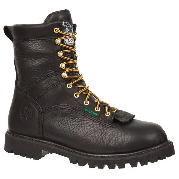 Georgia Boot Waterproof Lace-to-Toe Work Boot