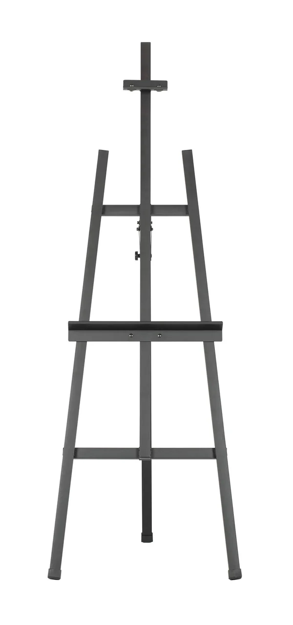 Studio Designs Metal Tripod Museum Display and Art Easel (68 inch H), Black