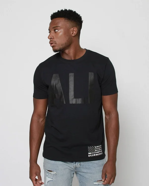 Ali Legacy Monochrome Tee L, Vintage Black