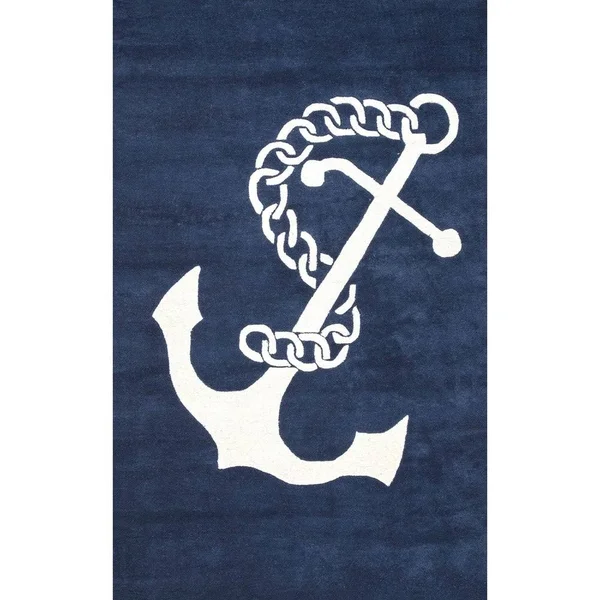 nuLOOM Hand Tufted Set Sail Area Rug - Size: 5& x 8&