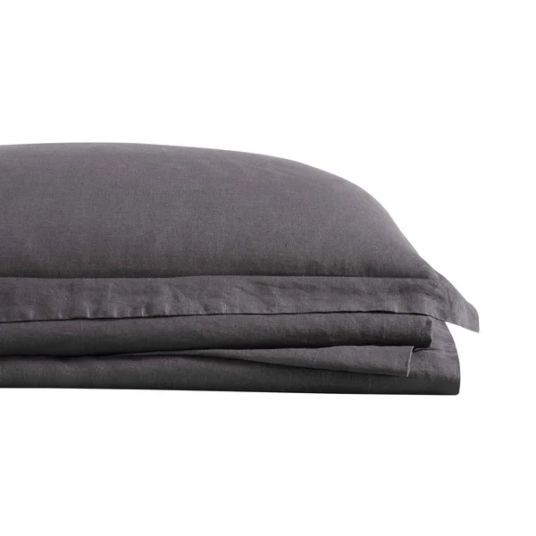 Brooklyn Loom Flax Linen California King Sheet Set - Dusty Rose
