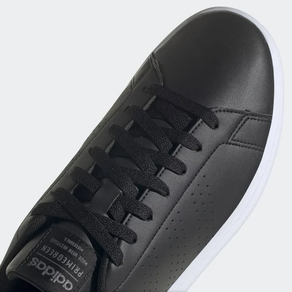 Adidas Men's Advantage Tennis Shoes 7.5 - Black/Black/Grey