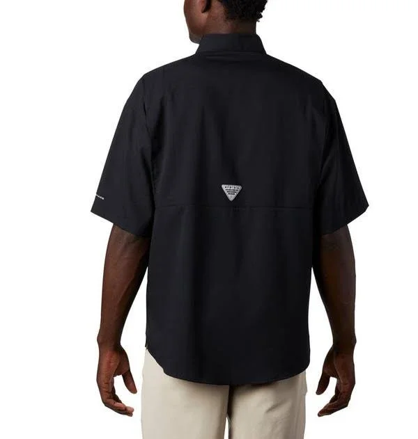 Columbia Men's Georgia Bulldogs Tamiami Short Sleeve Shirt - Black, Size: Small