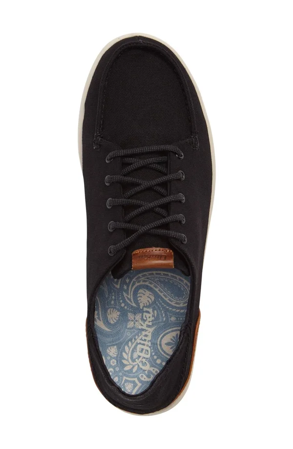Olukai Manoa Shoe - Men's Fog/Mustard - 8.5