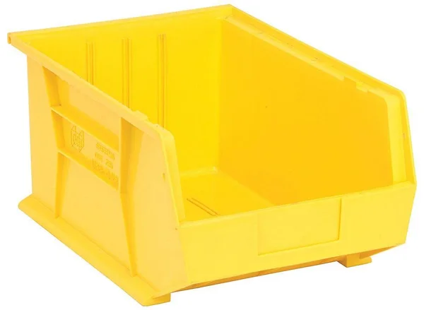Quantum QUS255 Ultra Stack and Hang Bin Yellow - Pack of 4
