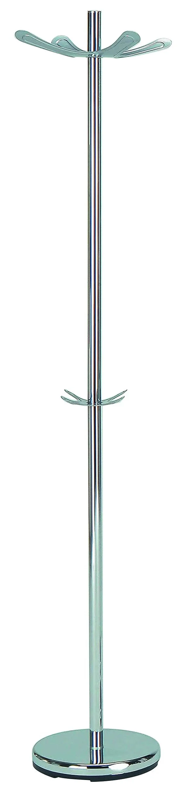 Coat Hanger with Heavy Based - Silver
