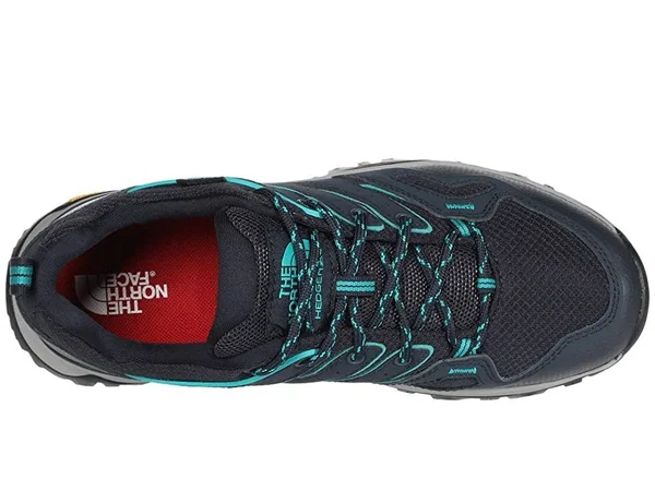 The North Face Women's Hedgehog Fastpack II Waterproof Shoe - 7 - Urban Navy, Jaiden Green