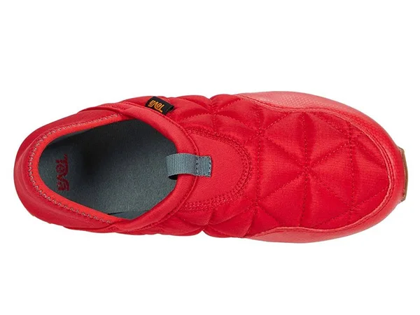 Teva Ember Moc Comfortable Sneaker in True Red, Size 7