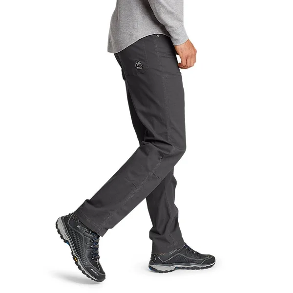 Eddie Bauer Men's Capacitor Flex Canvas Work Pants - Gray - 36/32
