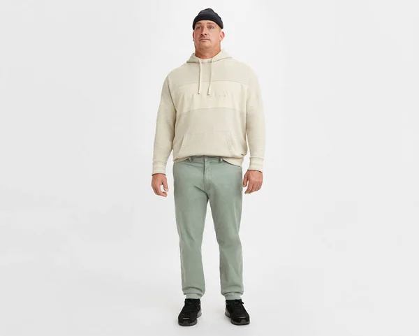 Levi&s Men's Big & Tall XX Standard Tapered Fit Chino Pants - Shadow - Size 48x32