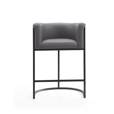 Greyleigh Cameron Bar & Counter Stool Color: Gray - Seat Height: Counter Stool (25.5x22 Seat Height)