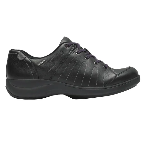 Aravon Women's REVsavor Sneaker, Size: 9.5, Black Leather