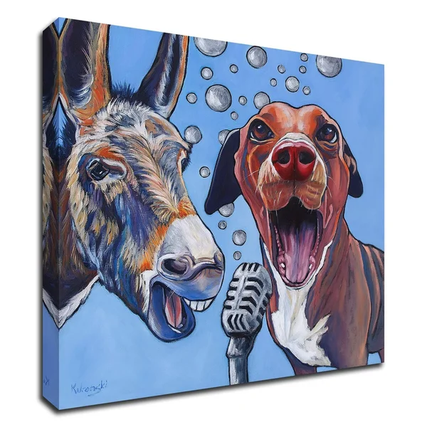 16x22 x 16x22 Harmony by Kathryn Wronski Print on Canvas