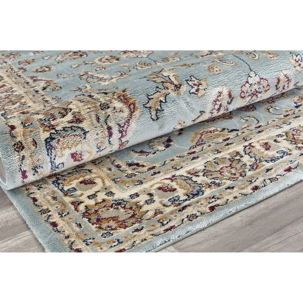 Rugs America Bardot Classic Blue Transitional Traditional 9 ft. x 12 ft. Area Rug