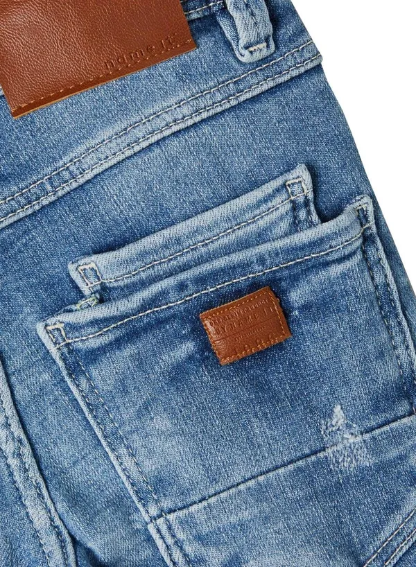 Name It Pete Denim Tartys 1453 Long Pants 134 cm