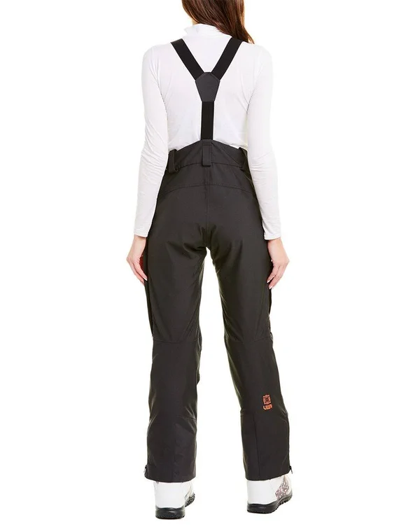 Helly Hansen Powderqueen Bib Pant - Women's Black, L