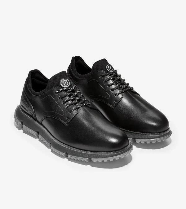 Cole Haan 4.ZER谿RAND Plain Toe Oxford - Black - Oxfords