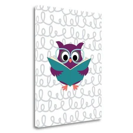 Owl I by Tamara Robinson - Fine Art Giclee Print on Gallery