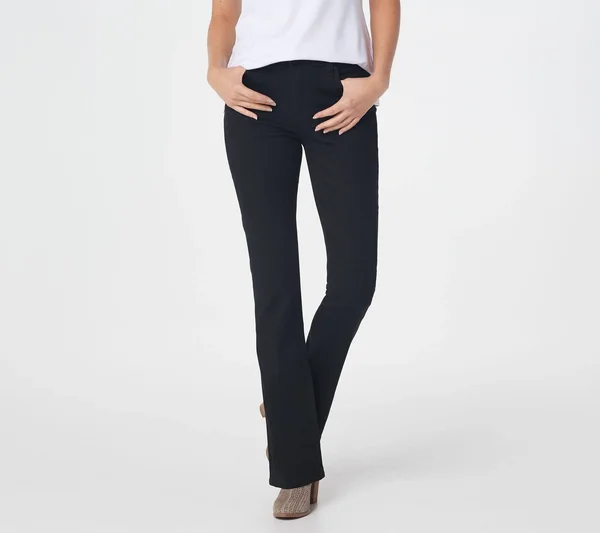 Kut from The Kloth Natalie High Rise Bootcut Jeans - Size Plus 26, Black