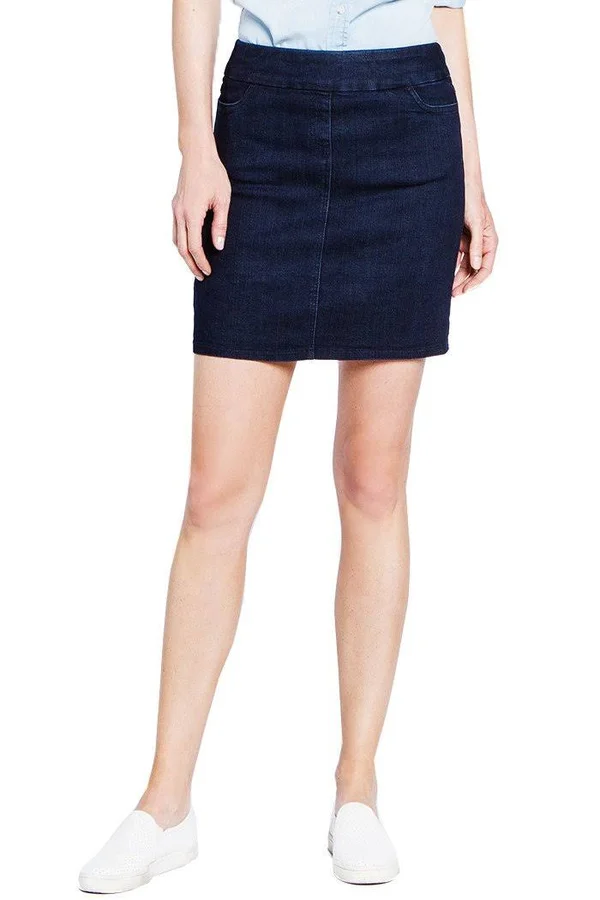 Slimsation Skort - Denim, Female, Island Trends