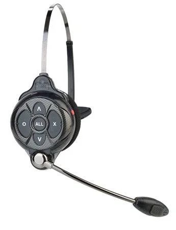 Clear-Com Communication System CLCM-CZ-WH301 Two Channel All-in-One Headset with 2 BAT50 Li-Ion Batteries - Use with MB300ES Bas