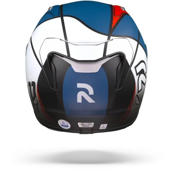 HJC RPHA 11 Quintain Helmet - white-red-blue, Size XL