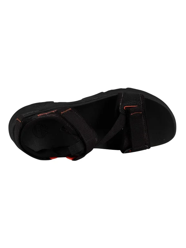 Timberland Men's Ripcord Backstrap Sandals - Black