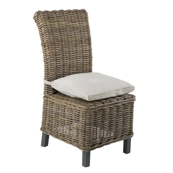 East at Main &s Sumter Grey Rattan Dining Chair
