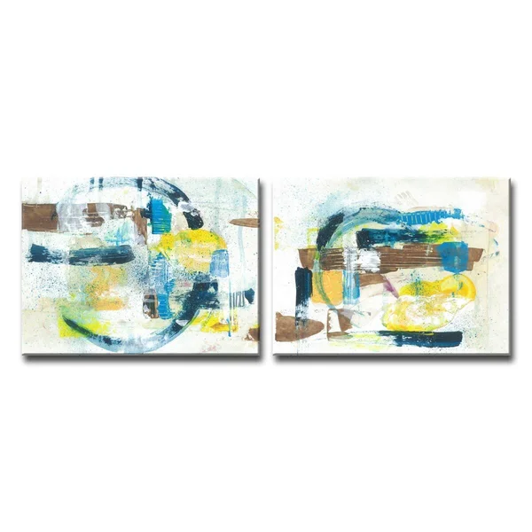 Ready2HangArt Sun and Shade 2 Piece Canvas Set by Max+E