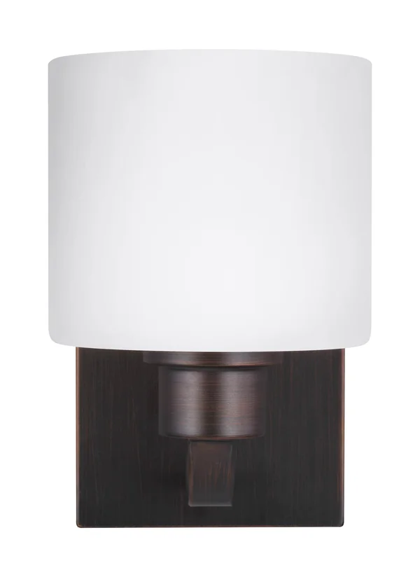 Sea Gull Lighting 4128801EN3-710 Canfield One Light Wall Sconce - Burnt Sienna