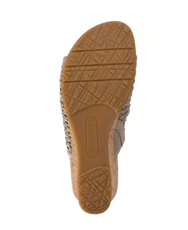 Baretraps Women's Flossey Wedge Sandals - Size: 7, Brown