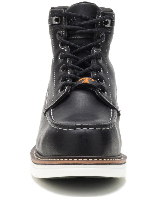 Wolverine Men's I-90 Durashock Moc-Toe Work Boots - Black