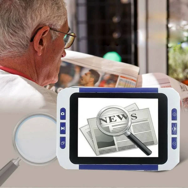 2-32X 3.5x22 Digital Magnifier Electronic Visual Aids Video Photo Reading Device