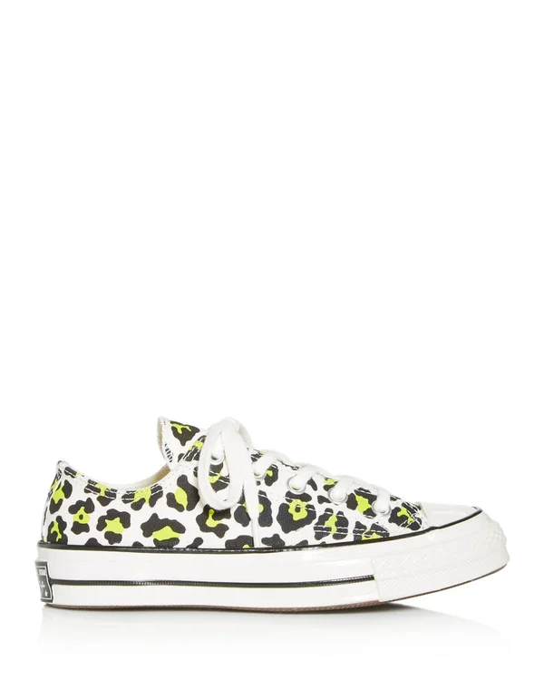 Converse Chuck 70 Ox &Neon Leopard& Shoes - Size 3