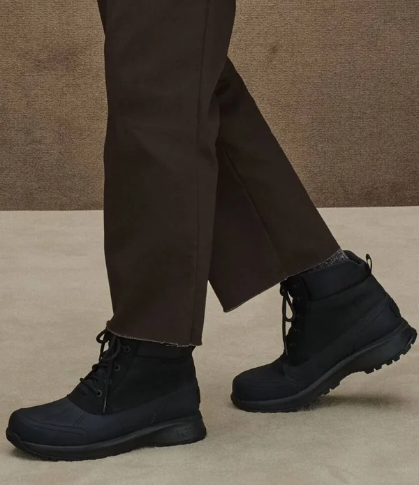 Men's Ugg Emmett Duck Boot, Size: 14 Medium, Black