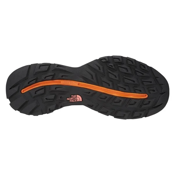 The North Face Women's One Trail Turbulence Grey - Desert Flower Orange 10